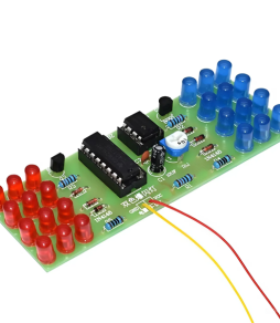 Bộ Linh Kiện Đèn LED Điện Tử NE555 CD4017 IC Hai Màu