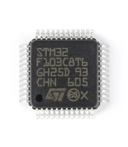 STM32F103C8T6, 32-Bit ARM Cortex M3 Microcontroller, 72MHz, 64KB FLASH, 48-LQFP