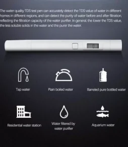 Bút đo tổng chất rắn hòa tan máy kiểm định EC TDS FVTek V1.0