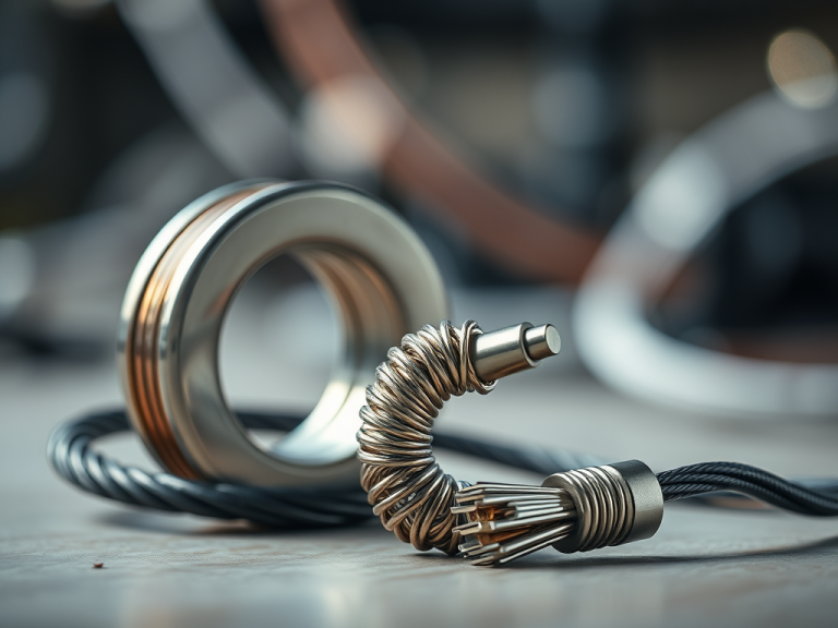 Nam châm điện: Nguyên lý, cấu tạo và vai trò trong hệ thống điều khiển tự động