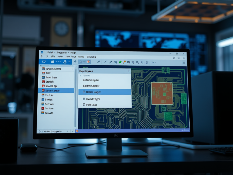 Hướng dẫn xuất mạch in (PCB) sang PDF trong Proteus — Chuẩn gửi gia công