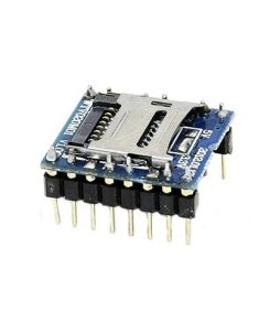 WTV020 Phát Nhạc MP3 Mini Từ Thẻ Nhớ Loa 3W