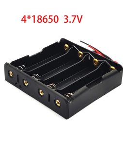 Hộp Pin 4x18650 Nối Dây 15cm