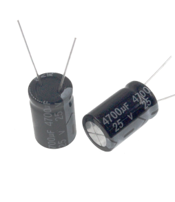 Tụ Hóa 4700uF 25V 16x25mm Xuyên Lỗ